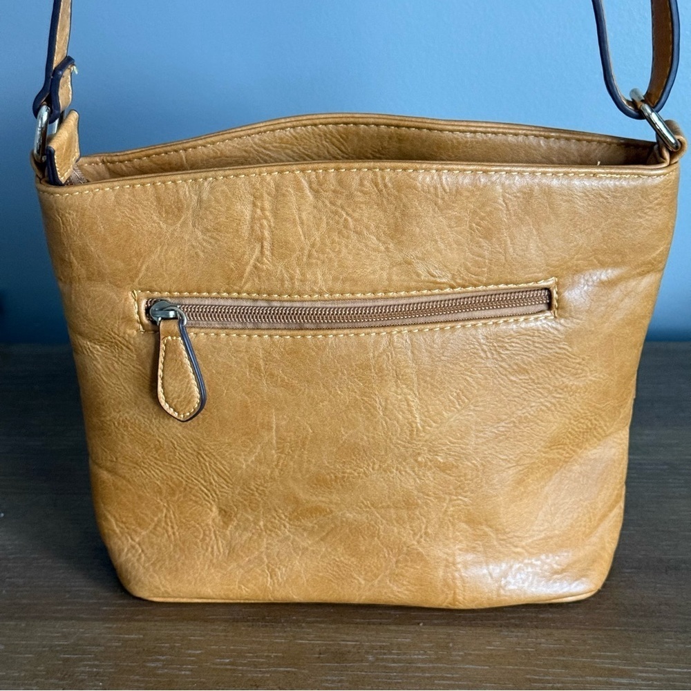 Tan Shoulder Crossbody Bag - Picture 3 of 11